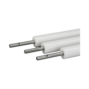 Tùy chỉnh PTFE tráng <span class=keywords><strong>Polyurethane</strong></span> Con lăn nhiệt co phim thép không gỉ trục đúc dịch vụ chế biến - Product Image 2