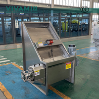 Máquina Automática de Deshidratación de Estiércol Agrícola, Separador Sólido-Líquido con Criba Inclinada para Exprimir y Deshidratar Estiércol Animal