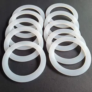 Custom Silicone Rubber Round Ring Sealing Washer Silicone Gasket