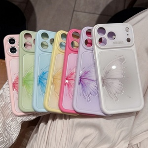 เคสโทรศัพท์มือถือลายผีเสื้อ 3 มิติ ดีไซน์เนอร์แฟชั่นสำหรับเด็กผู้หญิง ขายส่ง สำหรับ iPhone 18 17 pro max 16 11 ป้องกันการกระแทก ป้องกันกล้อง - Product Image 5