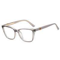 MS 97794 Gafas Ópticas Modernas para Mujer, Diseño Brillante, Armazón de Metal TR90, Gafas con Bloqueo de Luz Azul, Logotipo Personalizado