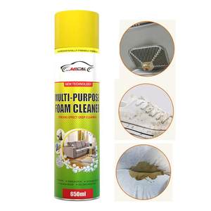 Mousse nettoyante multifonctionnelle OEM/ ODM pour enlever la saleté intérieure de la voiture Spray de <span class=keywords><strong>lavage</strong></span> et de nettoyage 650ML - Product Image 5