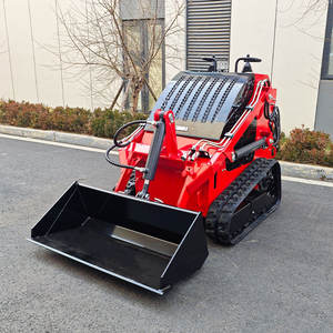 संकीर्ण रिक्त स्थान के लिए 1 वर्ष की वारंटी के साथ क्रॉलर लोडर मिनी स्किड स्टीड, सुविधाजनक उपयोग कोर इंजन घटकों के लिए - Product Image 1