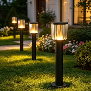 Luces de Jardín LED de Alta Luminosidad, Impermeables IP65, de Aluminio, 10W, 45CM, Garantía de 5 Años, Ángulo de Haz de 270°, 95 CRI, 3500K, Blanco Cálido - Product Image 5