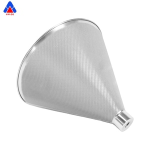 Filtro sinterizado de acero inoxidable resistente a altas temperaturas, elemento filtrante cónico de acero inoxidable sinterizado lavable - Product Image 3