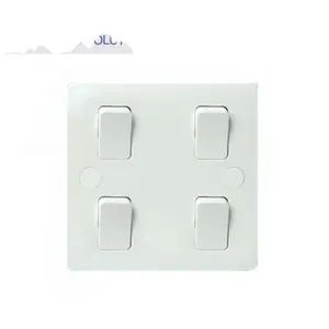 china manufacture mk LOGIC white color switch socket for bangladesh market dhaka nawapur market Auto electric window switch