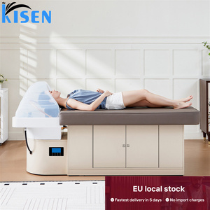 Table de lavage de cheveux Kisen Europe Warehouse avec spa, fumigation et circulation d'eau – Table de salon de qualité supérieure en promotion - Product Image 5