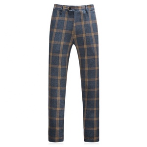 Traje de boda de tres piezas de gama alta para hombre con <span class=keywords><strong>chaleco</strong></span> y pantalones Vestido de <span class=keywords><strong>novio</strong></span> informal de negocios de moda todo en uno - Product Image 3