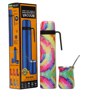 Taza personalizada al por mayor 3 en 1 frasco de vacío de acero inoxidable duradero para exteriores - Product Image 2