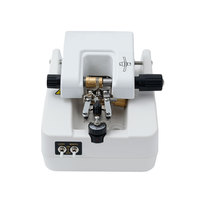 Machine optique Lens Groover LY-1800C avec bras réglable et boutons de commande doubles, corps blanc