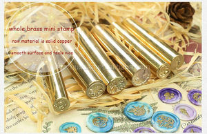 Латунный Мини-штамп для конверта, 1,5 см - Product Image 5