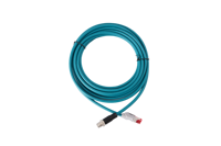 Cable de datos blindado con código A/D RJ45 de 4 y 8 pines, estándar industrial EN50155 EN50121 M12 Gigabit Ethernet CAT6A, cables de control