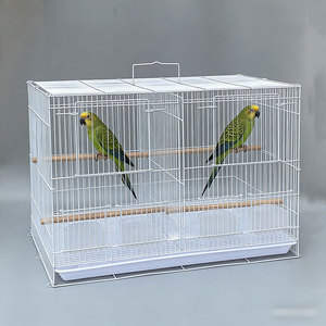 <span class=keywords><strong>Cage</strong></span> en gros pour <span class=keywords><strong>oiseaux</strong></span>, <span class=keywords><strong>cage</strong></span> de groupe <span class=keywords><strong>avec</strong></span> design de cloison, cages à <span class=keywords><strong>oiseaux</strong></span> <span class=keywords><strong>avec</strong></span> séparateurs, nichoir pour perroquet - Product Image 1