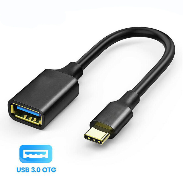 USB 3.0/3.1 OTG Type-C to USB3.0 Data Line 0.2 Meters 5Gbps Quick Charge PVC Material