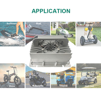 Chargeur de batterie au lithium LiFePO4 800W, système de charge rapide intelligent 24V 36V 48V 60V 72V