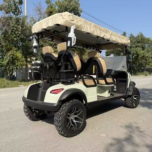 รถยนต์คลาสสิกสี่ล้อไฟฟ้าและรถกอล์ฟพร้อมเบาะนั่งด้านหน้า ความเร็ว 50-70 กม./ชม. ระยะทาง 70-90 กม. 3-6 ที่นั่ง - Product Image 2