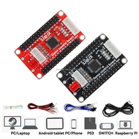 Carte de contrôle USB à latence nulle pour PC, Raspberry Pi, PC360, PS/3, Steam, Android, kit DIY, mini console, jeux d'arcade à pièces - Usine