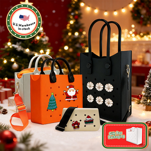 Merry <strong>Christmas</strong> Waterproof EVA Handbag Punching Women's Tote Bags for Women Outdoor Tote Laptop Mini Pet Bag <strong>Gift</strong> <strong>Ideas</strong> 2025 - Product Image 2