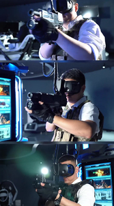 Simuladores <span class=keywords><strong>de</strong></span> Juegos <span class=keywords><strong>de</strong></span> Disparos <span class=keywords><strong>de</strong></span> Realidad Virtual 9D para 3 Jugadores con Pistolas, Precio <span class=keywords><strong>de</strong></span> Máquina <span class=keywords><strong>de</strong></span> Juegos <span class=keywords><strong>de</strong></span> Batalla <span class=keywords><strong>de</strong></span> Realidad Virtual con Pistola - Product Image 3