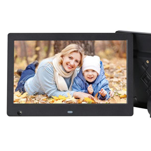 10 zoll Digitaler Bilderrahmen mit <span class=keywords><strong>Motion</strong></span> Sensor HD 1024x600, werbung Display Schleife Videos/Bilder Unterstützung Sd-karte - Product Image 1
