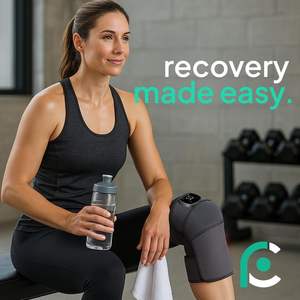 Dreifach-Methode Beruhigende Wärme Einstellbare Kniebandage Massagegerät mit Komfort-Entspannung für den Täglichen Gebrauch - Hergestellt in China - Product Image 3