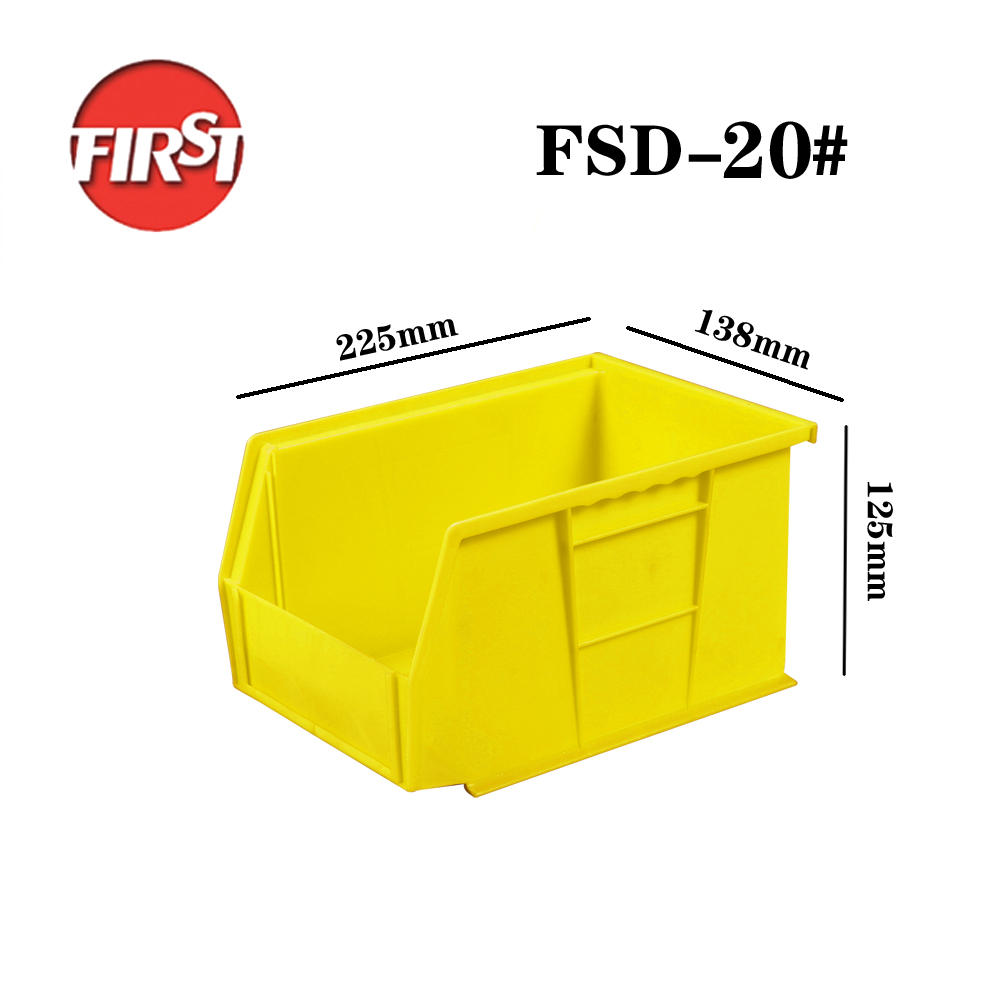 Industrial plastic tool parts storage warehouse, plastic bins Products