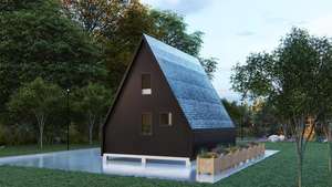 Casa Modular Prefabricada <span class=keywords><strong>de</strong></span> Acero <span class=keywords><strong>de</strong></span> 2 Pisos, Diseño Moderno y Lujoso, Triangular, <span class=keywords><strong>3</strong></span> Dormitorios, Kit <span class=keywords><strong>de</strong></span> Vivienda Personalizable, Uso <span class=keywords><strong>de</strong></span> Oficina, China - Product Image 3