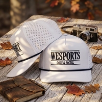 Casquettes de golf à 5 panneaux avec logo personnalisé, casquettes de sport tendance pour le surf et la plage