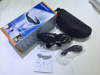 Lunettes de soleil sportives pour le cyclisme en plein air, écouteurs sans fil avec microphone, Bluetooth intelligent, écouteurs intégrés aux lunettes