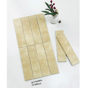 Azulejos de Porcelana de Lujo a Precio de Fábrica, 75*300mm, Acabado Mate para Interiores, Azulejos Planos para Paredes de Cocina - Product Image 2