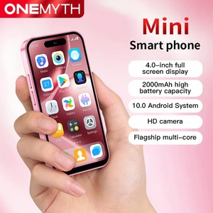 New onemyth M16 Pro mini điện thoại thông minh 3G Mạng <span class=keywords><strong>4.0</strong></span> inch toàn màn hình 2000mAh 2GB RAM 16GB Rom 5MP máy ảnh Dual Sim với khuôn mặt ID - Product Image 4