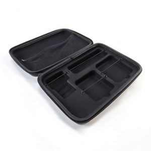 Custom PU Waterproof EVA Charger <b>Case</b> Black <b>Hard</b> <b>Shell</b> EVA Electronic Accessories Bag Travel Portable EVA Power Bank Storage Box - Product Image 4