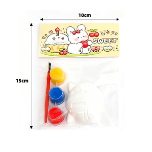 Kit de <span class=keywords><strong>peinture</strong></span> <span class=keywords><strong>par</strong></span> numéros DIY pour enfants, figurine en plâtre, vente en gros, jouet d'art et d'artisanat, ensemble cadeau de <span class=keywords><strong>peinture</strong></span> faite à la main avec peintures acryliques - Product Image 3