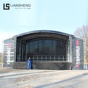 Giàn đèn sân khấu bằng nhôm hình vuông, bảo hành 3 năm, dùng cho hội chợ thương mại - Product Image 4