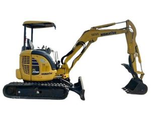 Mini-excavatrice d'occasion de 3,5 tonnes KOMATSU PC35, puissance élevée, bon état, excavatrice sur chenilles d'occasion pas chère KOMATSU PC35 - Product Image 1