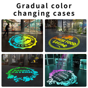 Tự động thay đổi màu sắc logo máy chiếu gobo quảng cáo ánh sáng telecontrol LED Tường chiếu đèn ngoài trời không thấm nước IP67 HD & sáng - Product Image 6