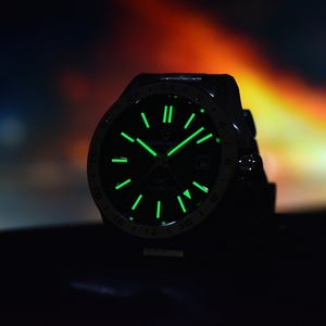 Đồng hồ Pagani Design mới 40mm mặt số vân sa mạc sang trọng dành cho nam, kiểu dáng lịch lãm, chức năng GMT, máy cơ tự động, chống nước 100m, dạ quang, mã PD-1792 - Product Image 3