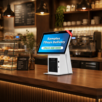 Mesin Kasir POS HBA-Q5 All in One dengan Printer, Pemotong, dan Perangkat Lunak Manajemen Terintegrasi untuk Toko Anda.