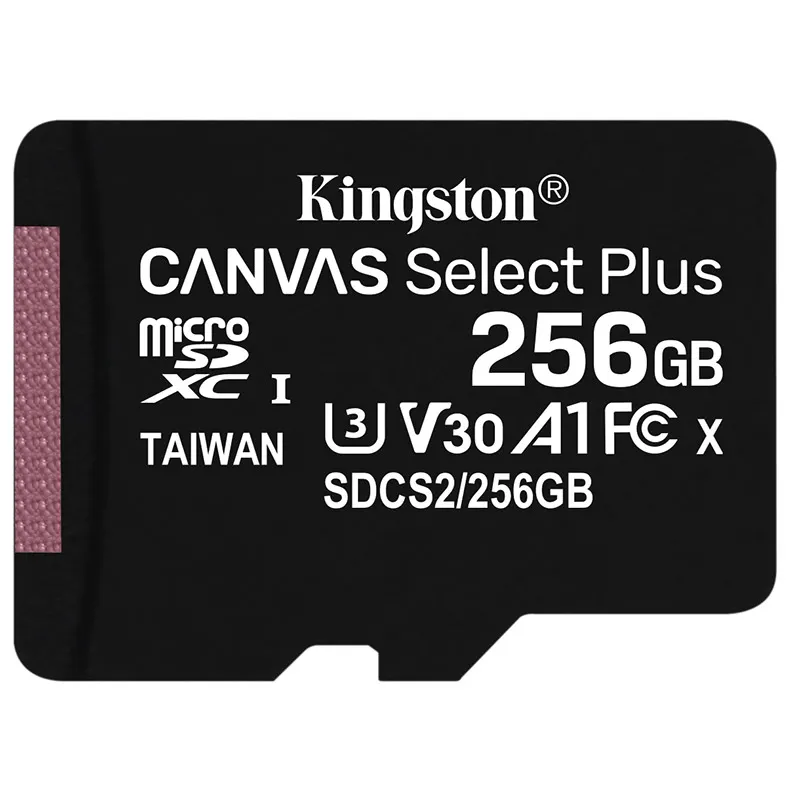 Kingston Memory Card Class10 carte SDCS2 sd memoria 32GB 64GB 128 GB 256GB SD/TF Flash Card for Phone