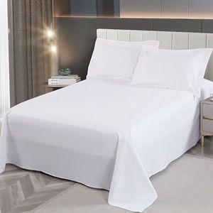 100% Cotton Satin Vải Bộ Đồ Giường Đặt Nữ Hoàng Kích Thước 4-Mảnh Khách Sạn Linen Rắn Satin Khăn Trải Giường Cho Nhà Bệnh Viện Sử Dụng - Product Image 4