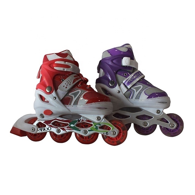 Exquisite Craftsmanship Adjustable Retractable Quad Roller Skate Shoes Speed Roller Skates