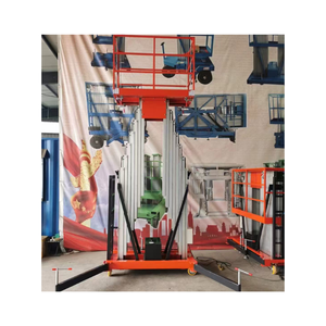 4 m 6m 8m 10m 12m 14m untuk toko cetak angkat 4-24 meter pengangkat tiang hidrolik elektrik pengangkat logam campuran Aluminium portabel - Product Image 3