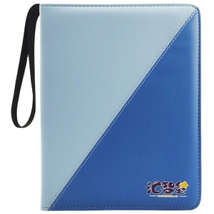 Modernqiu nóng bán da PU Vòng chất kết dính kinh doanh và thời trang phong cách kinh doanh thẻ thư mục trình bày với biểu tượng tùy chỉnh - Product Image 2