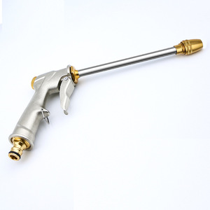 All Metal High Pressure Car Wash Water Gun Copper Nozzle Alloy <b>Handle</b> For Garden And Car Cleaning - Product Image 2