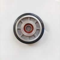 Roulette de porte d'ascenseur Orangeelevator moderne 100x25x6201 (métal et plastique) pour usage en centre commercial