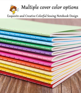 Carnet de notes ligné facile à écrire, planificateur, carnet de notes bon marché, journal, couverture en papier rigide coloré, carnet pour les élèves - Product Image 3