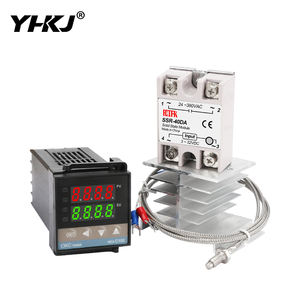 REX-C100 1 Alarm evrensel giriş K J Pt100 N dijital yeni 220v kalıp sıcaklık kontrolü - Product Image 1