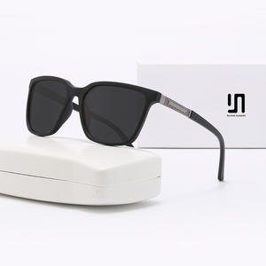 Gafas de sol polarizadas para hombre, montura negra, lentes TAC, protección UV400 para conducir, pescar, uso al aire libre - Product Image 3