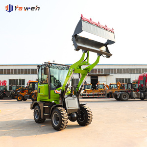 Suministro Directo de Fábrica: Minicargadora Diesel de Ruedas Pequeñas con Brazo de Elevación Alta y Caja de Carga Lateral Alta - Product Image 5