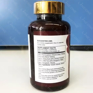 Capsule di <span class=keywords><strong>MACA</strong></span> Salutari per Donne, Potenziatore di Glutei, Capsule di Radice di <span class=keywords><strong>Maca</strong></span> per Uomini, Integratore Erboristico Energizzante - Product Image 3
